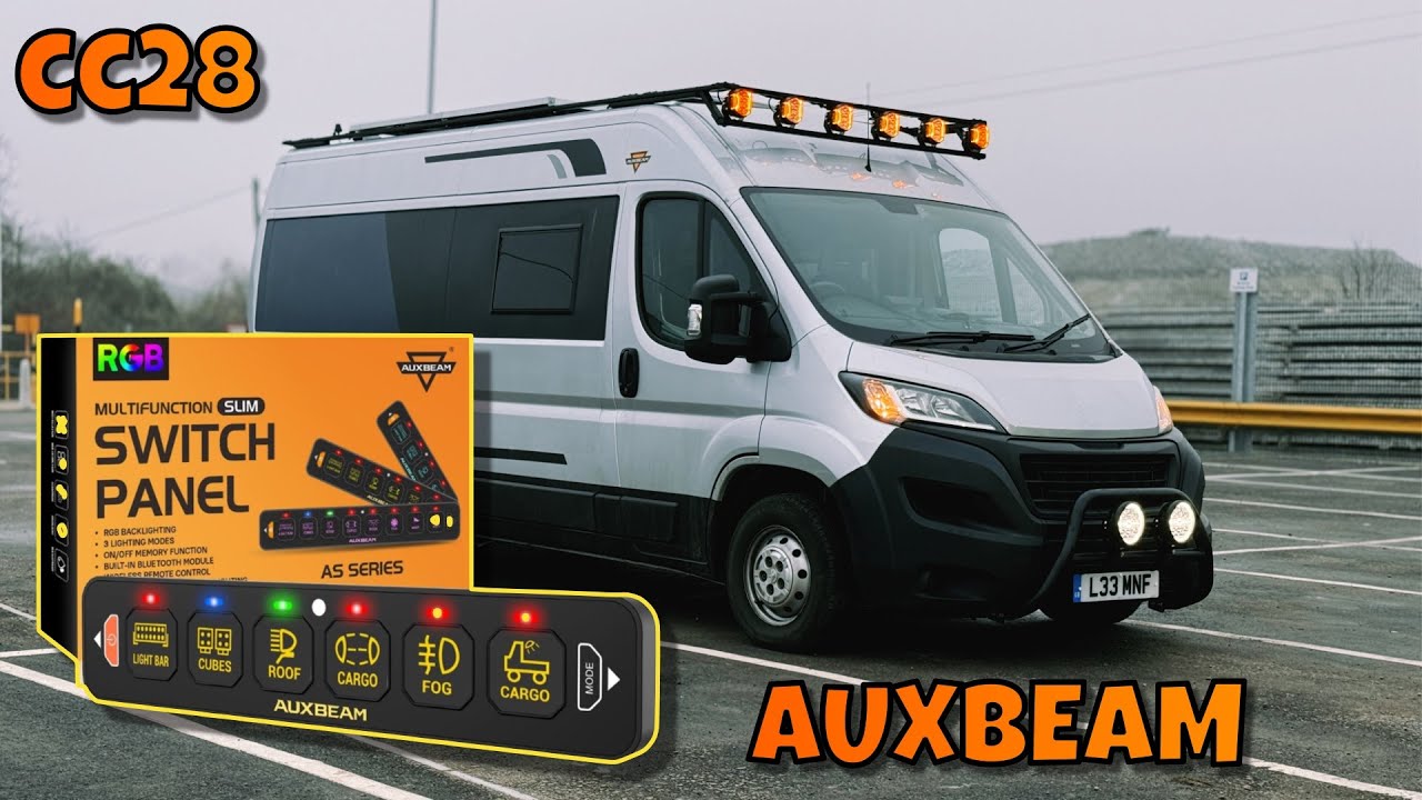 Installing remote switch panel - Auxbeam AS-600 slim - CC28 - camper ...