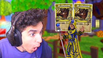 Wizard101 Max (150) Myth PvP: CRAZY SPLASHSQUATCH Comeback!