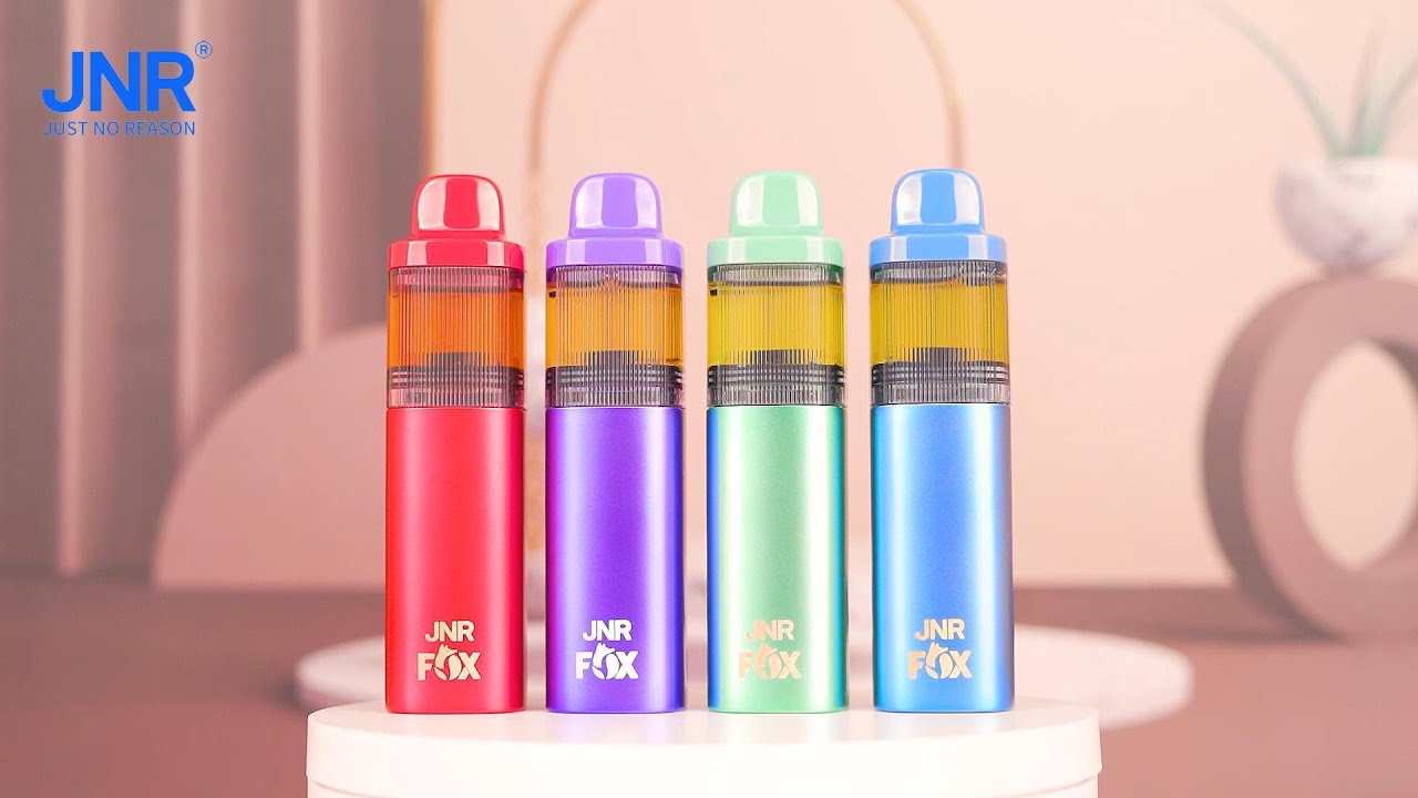 JNR FOX Pod Kit 800mAh 2ml Prefilled Pod 10ml Refillable Bottle
