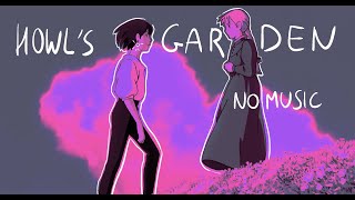 Howls Garden No Music Asmr Ambience Asmr Sleeping, Studying Birds, Wind, Castle
