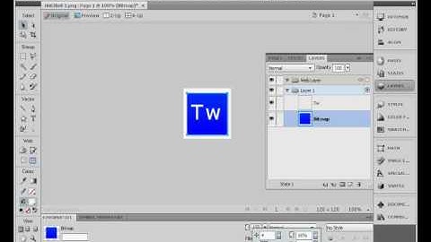 Fireworks CS4 Tutorial - How To Make A Youtube Icon