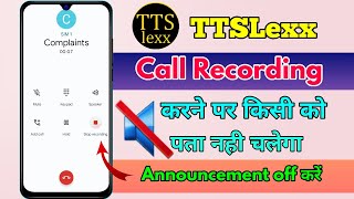 ttslexx app call recoder, ttslexx app call recorder kaise use kare screenshot 5