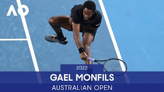 Incredible Gael Monfils 'Tweener | Australian Open 2022