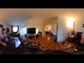 First 360-degree live stream with Ricoh Theta S