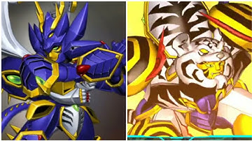Super Robot Wars 30: RyukoOh and KoryuOh All Attack Animations