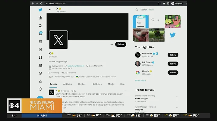 Twitter rebrands as X