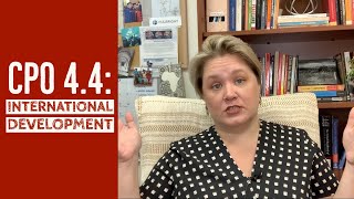 CPO 4.4: International Development