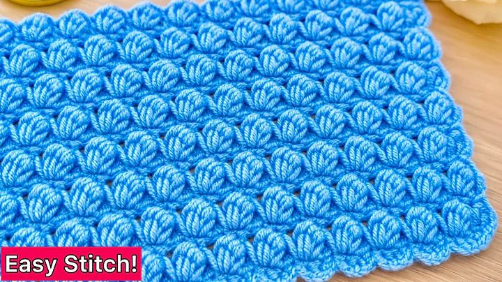 So Easy, So Beautiful! Must Try Crochet Stitch for Beginners! Crochet baby blanket, Shawl