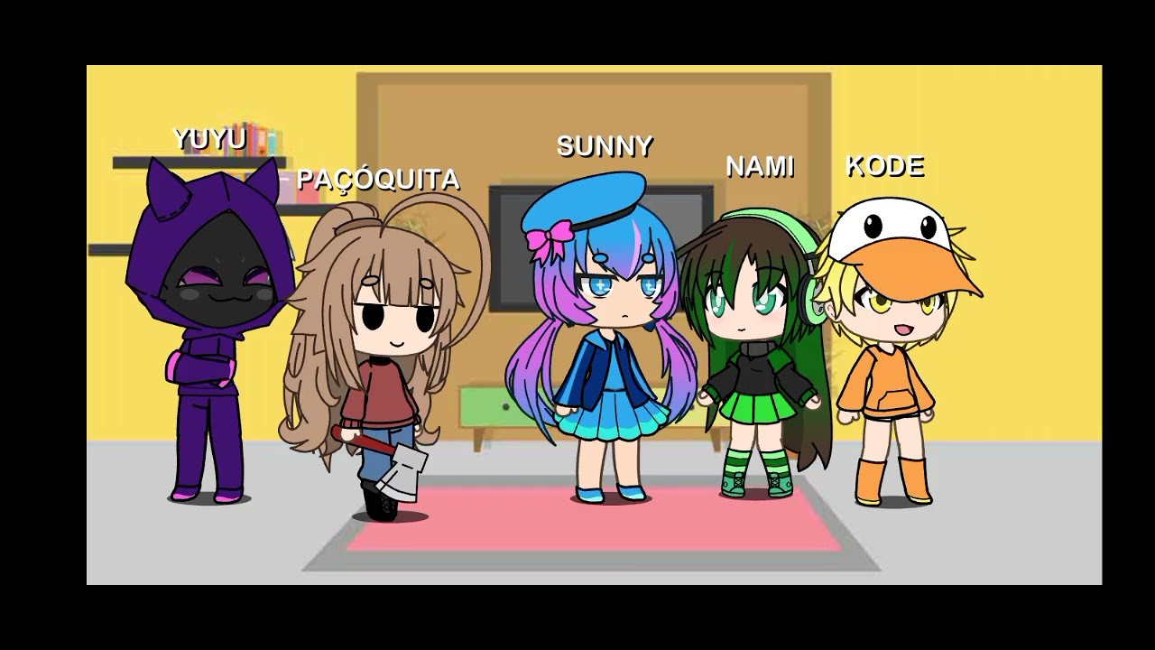 MEU PRIMEIRO VIDEO DE GACHA: a turma da batata ficaram pressos com as ocs