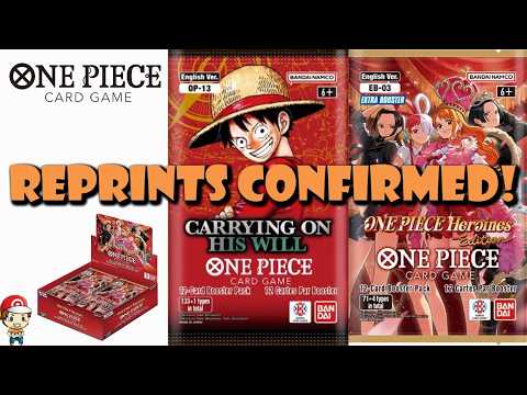 Reprints CONFIRMED for EB-03 and OP-13! Best One Piece Sets are