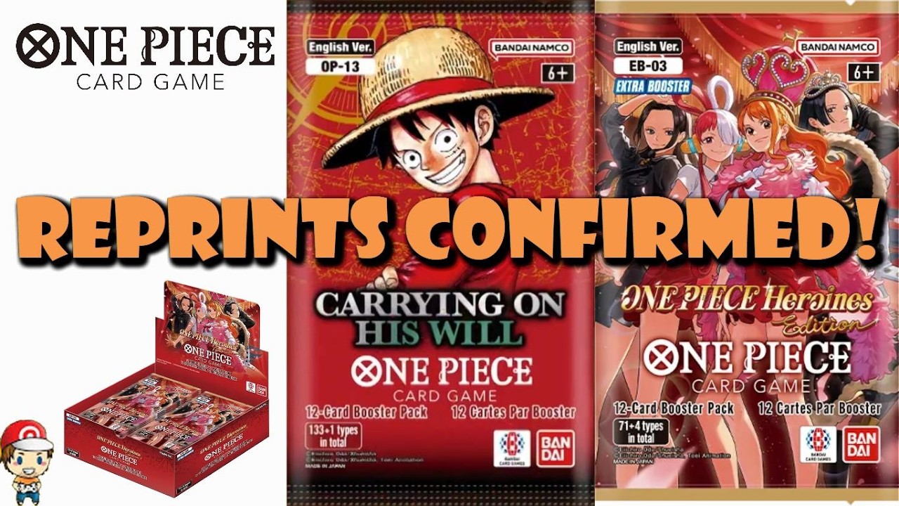 Подтверждено переиздание EB-03 и OP-13! Лучшие наборы One Piece возвращаются! (Новости One Piece ...