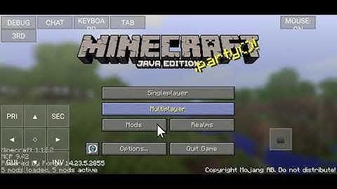 Any Dimension Mod Showcase Mod Download Link!!!on Android Minecraft Java 1.12.2!!!
