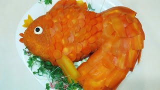 МК салат Золотая рыбка. Сельдь под "шубой" по-новому.