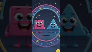 Oh No! Yellow Circle Falls Into a Deep Hole! 😮 Counting & Shapes Adventure
