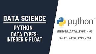 Data Science Course - Integer & Float in Python || (Urdu/Hindi)
