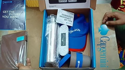 Capgemini welcome kit #capgemini #getthefutureyouwant #capgeminiwelcomekit #capgeminiindia #tajcheng