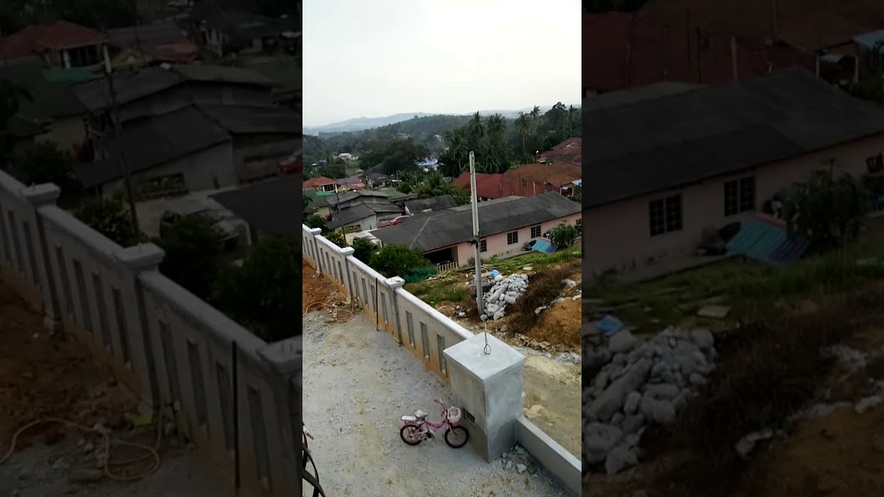 Rumah Adam & Hawa belum siap pagar April 2017 Desa Putra ...