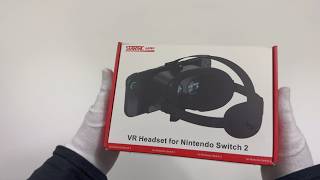 DEVASO STARTRC GAMES VR Headset for Nintendo Switch 2 Virtual Boy ASMR Unboxing