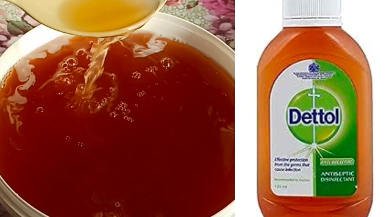٥ لتر ديتول في ٣ دقائق بكل سهوله
