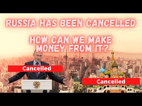Russia Has Been Cancelled. How Can We Make Money From It? #russiaukraine #russianstockmarket