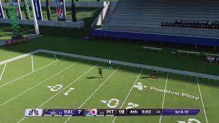 Trace McSorley Touc own Recreation with scoreboard