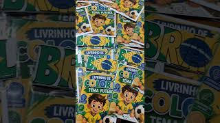 livrinhos de futebol Brasil copa 2026 no app de compras laranja #futebol #brasil #copadomundo #fyp