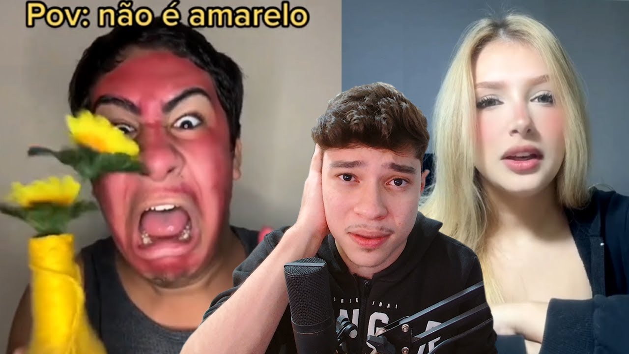 assistindo tiktokers insuportáveis