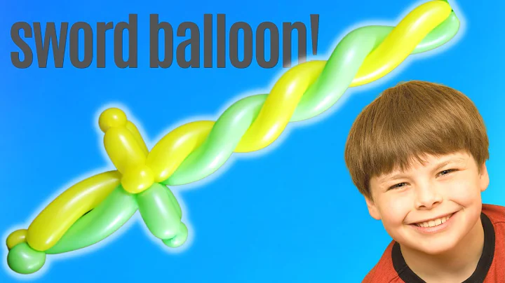 Make This Master Balloon Sword - Balloon Swords for Beginners  #swordballoon #balloonanimal