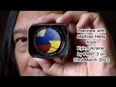 A live Interview from Kyiv, Ukraine with Mathias Heng