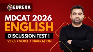 30-DAY FREE MDCAT TEST SESSION | DISCUSSION ENGLISH TEST 1 | MDCAT 2026 | EUREKA ACADEMIA screenshot 4