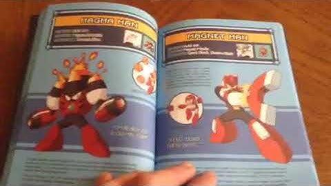 Artbook review: Megaman robot master field guide