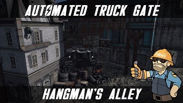 FALLOUT 4 SETTLEMENT - AUTOMATED TRUCK GATE AT HANGMAN
