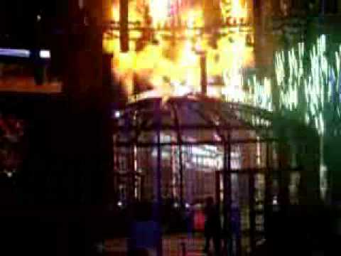 WWE No Way Out 2009 Pyro LIVE 