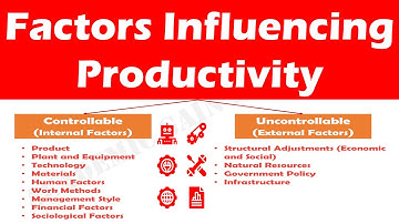 Factors Influencing Productivity.