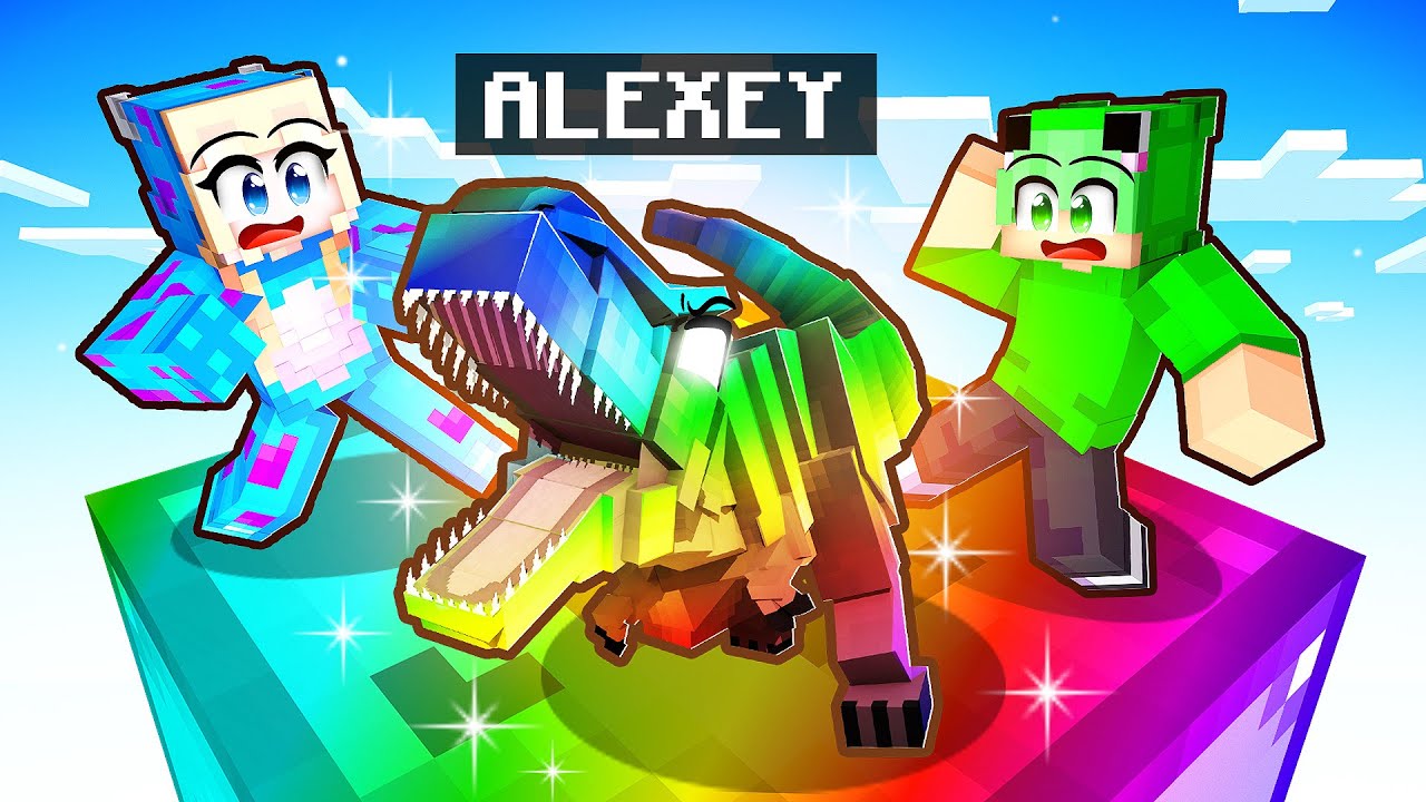 Я прикинулся ДИНОЗАВРИКОМ в ОП-ЧАНКЕ в Minecraft!