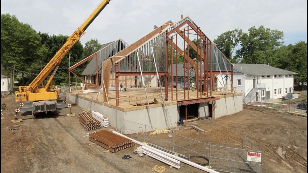 Church of the Little Flower | Arches Installation Timelapse June 2020 ...