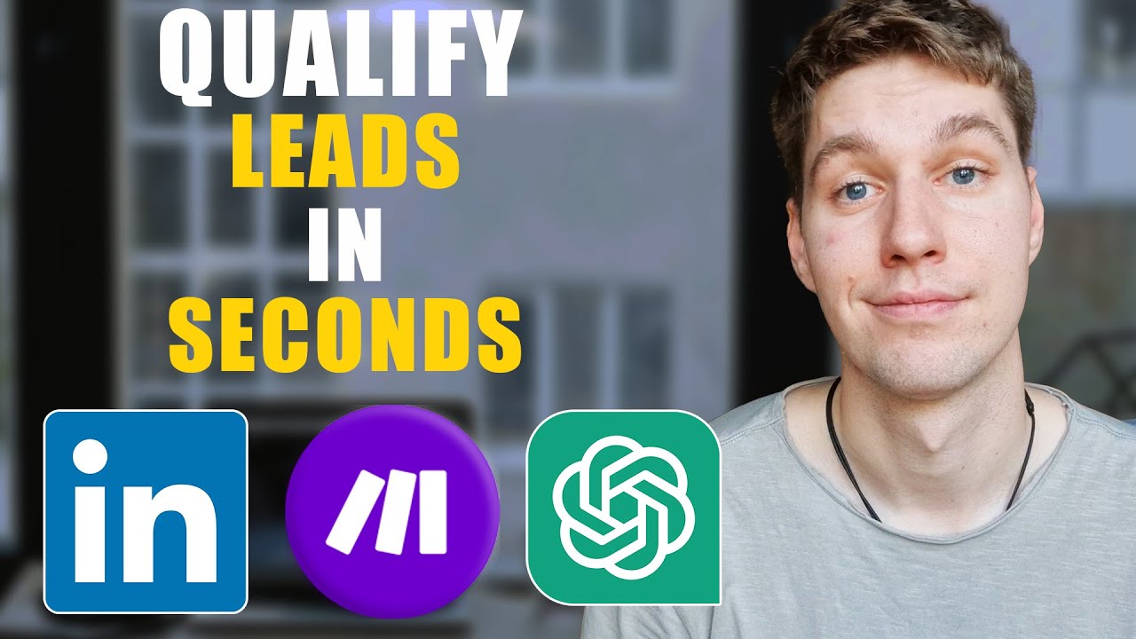 How to qualify LinkedIn leads with AI Automation and Make.com - YouTube