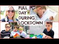 FULL DAY OF JUGGLING & HOMESCHOOLING DURING LOCKDOWN  |  DAY IN THE LIFE  |  EMILY NORRIS