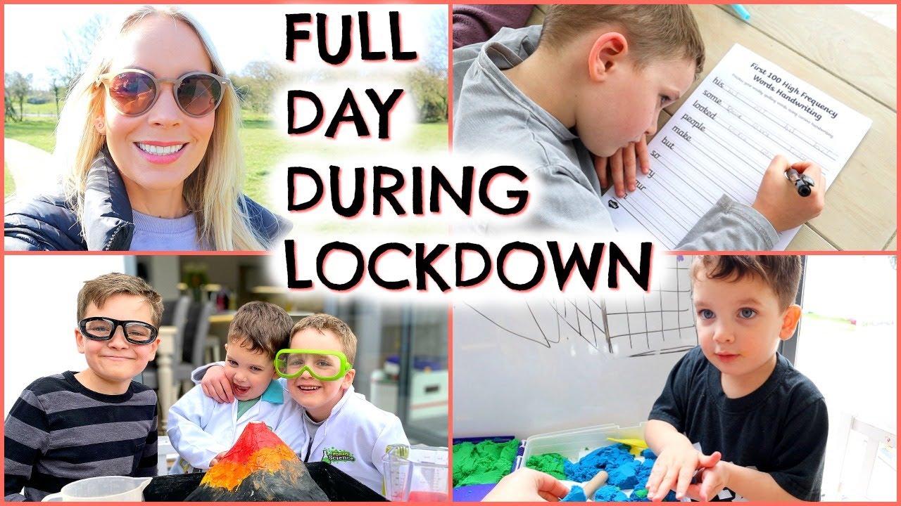 FULL DAY OF JUGGLING & HOMESCHOOLING DURING LOCKDOWN | DAY IN THE LIFE ...