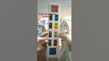 Ổ cắm dài 4 lỗ 4 công tắc 3m đa năng, công suất 2200W, linh kiện đồng, chất liệu nhựa ABS cao cấp