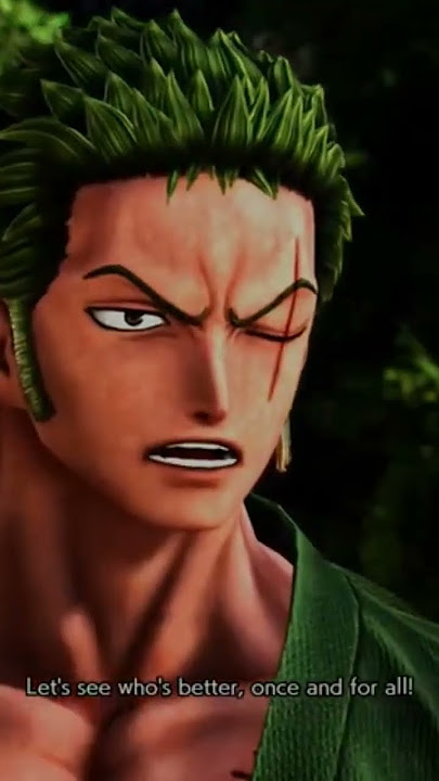 Zoro vs Sanji English Dub Jump force #jumpforce #zoroonepiece #sanjionepiece