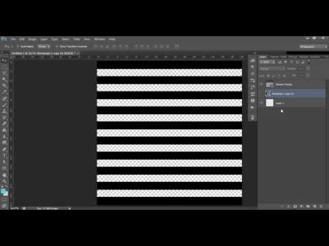 How to make a horizontal stripes pattern in photoshop tutorial by allaboutthehouse printables