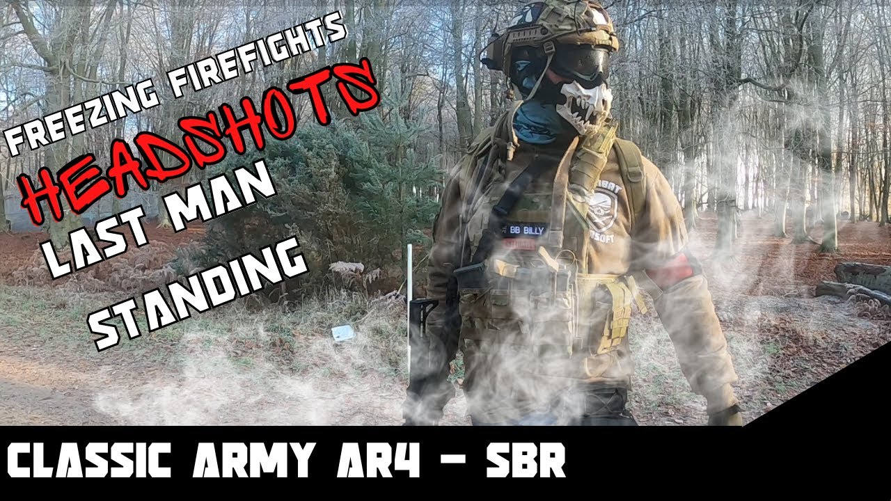 25+ kills in FREEZING FIREFIGHTS // Classic Army AR4SBR // at Combat Airsoft Thetford YouTube