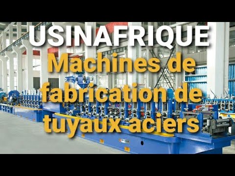 Secret Comment fabriquer des tuyaux.Machine de fabrication des tuyaux en acier.