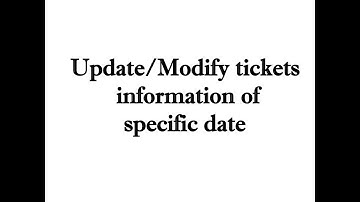 Modify ticket information in Eventer plugin