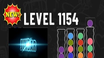 Ball Sort Puzzle Level 1154