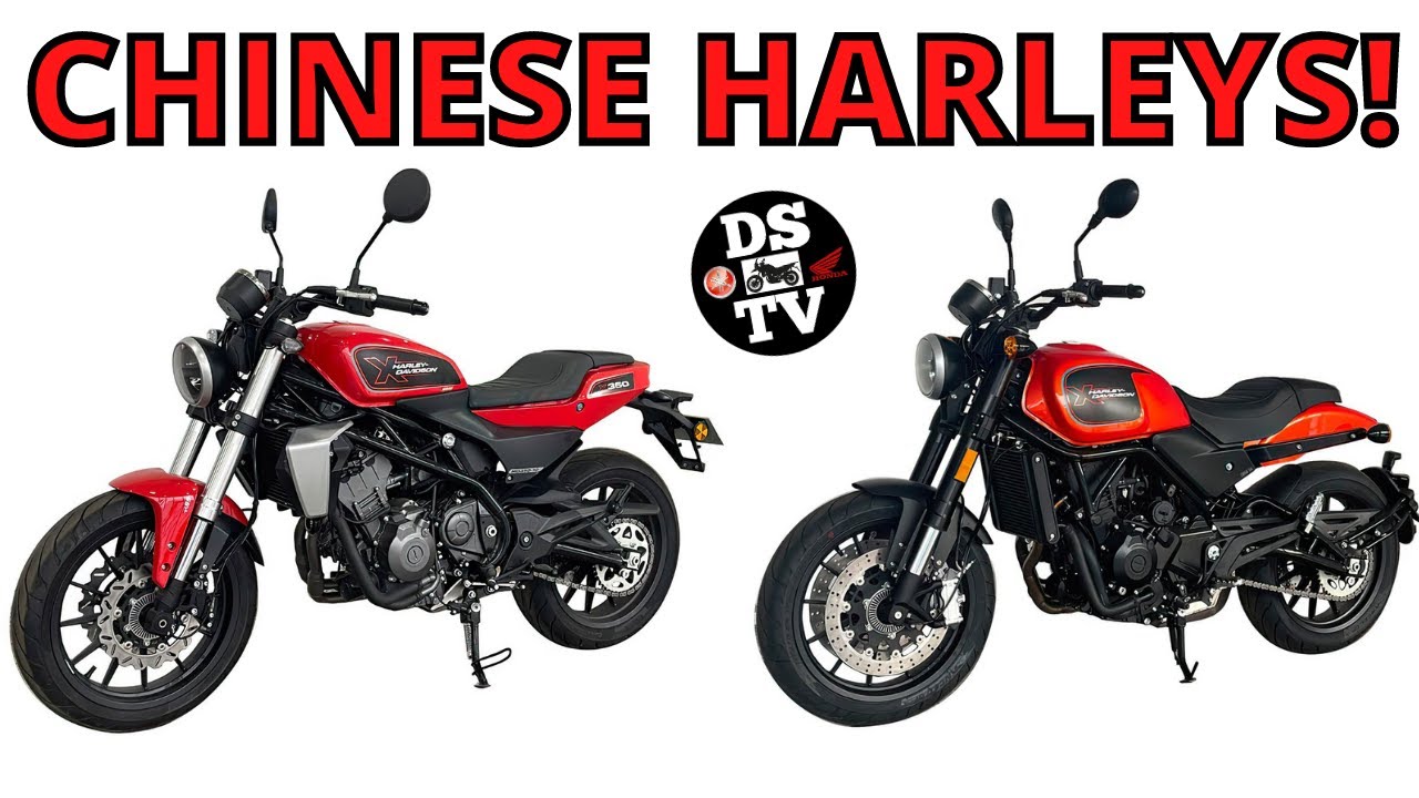 Chinese Harleys HD350, X500 China Building Harley Davidsons YouTube