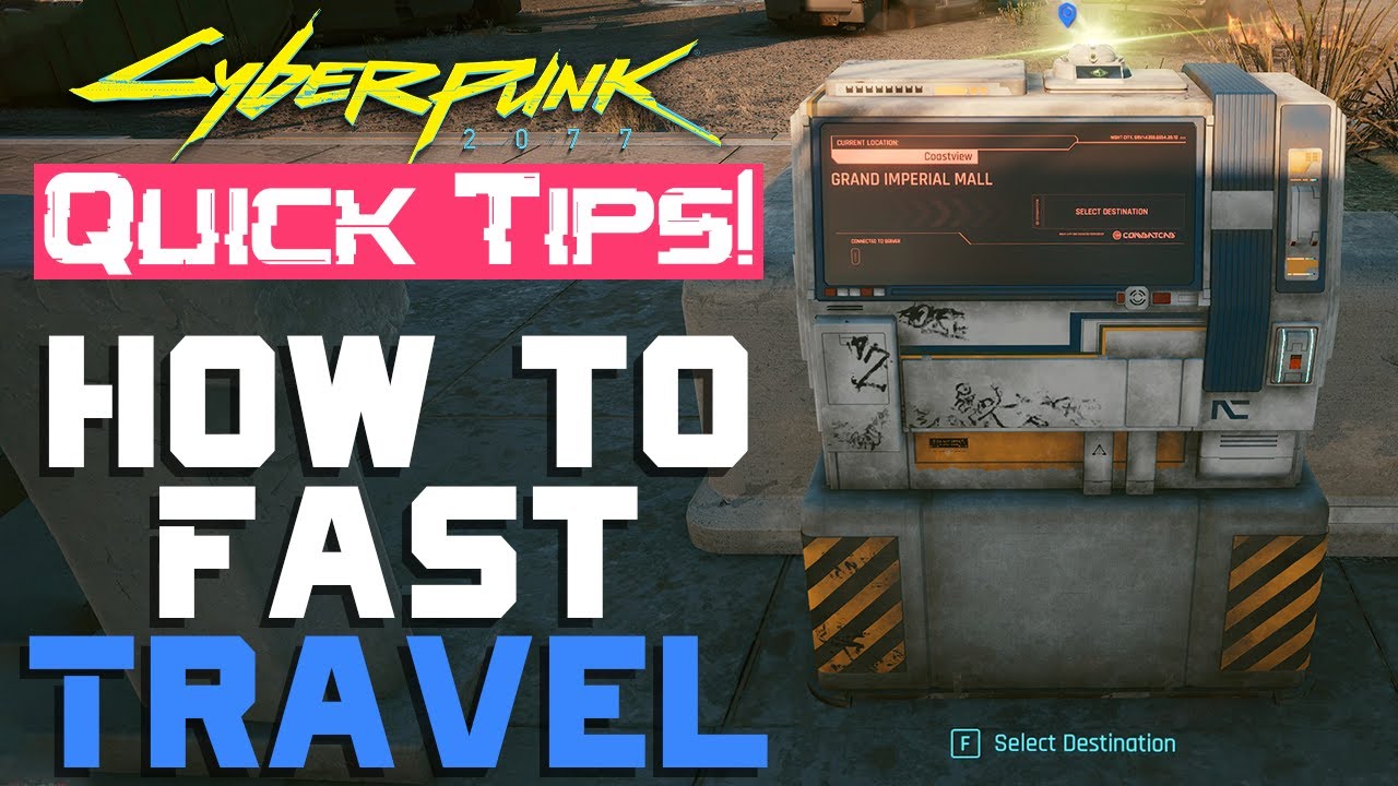 How to FAST TRAVEL | Cyberpunk 2077 Quick Tips - YouTube