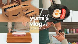 THE SIMS 4 VLOG  | living alone, easter day, apartment hunting, getting my nails done, bossam etc