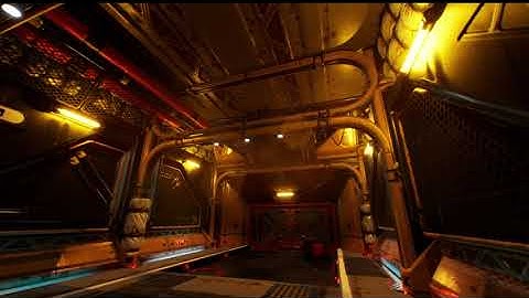 Spaceship interior - Unreal engine 4